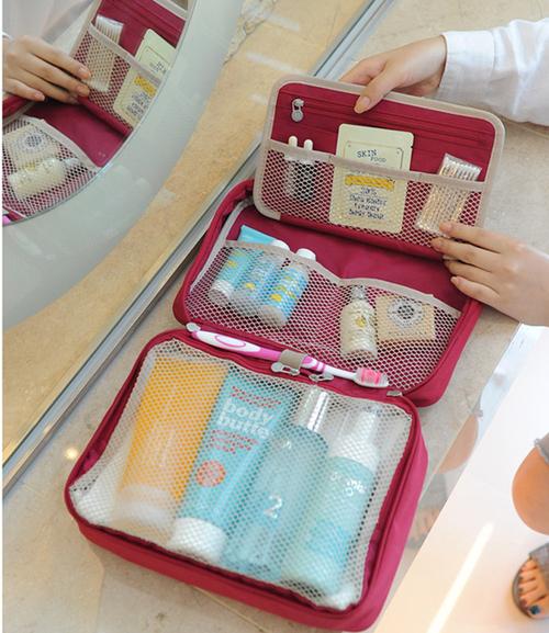 新款韩版时尚化妆包大号洗漱包旅行防水收纳包多功能整理袋